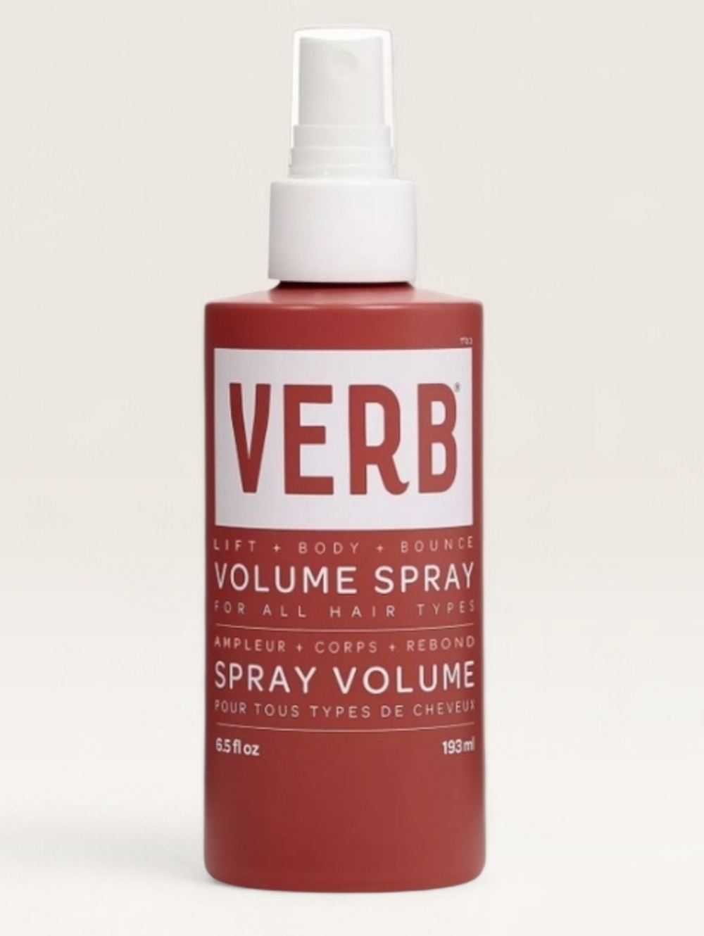 NEW Full Size VERB Volume Spray Mist For All Hair Types Lift Body Bounce 6.5 Oz